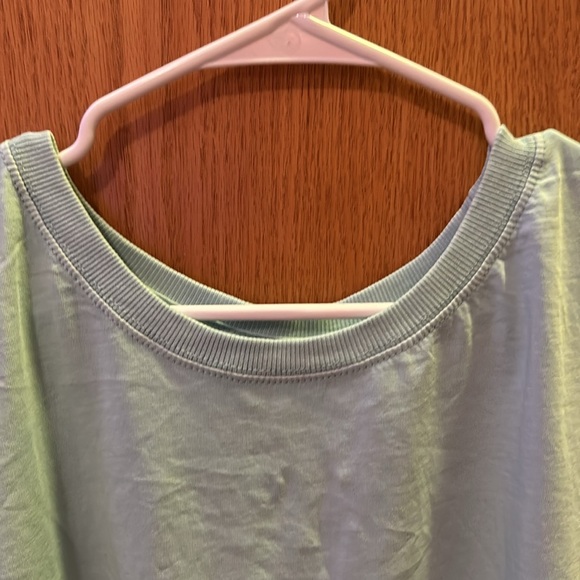 Waterfall Sage Washed Garment Dye Top size L New with tags - Picture 4 of 8